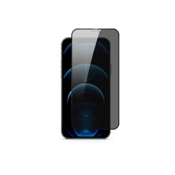 Privátní 5D Tvrzené sklo Iphone 12 se ztmavovacím efektem